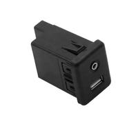 Chargeur USB Voiture Compatible Avec Chevy Pour Silverado 2500 3500 HD 2015 2016 Voiture AUX Jack USB Port De Chargement Module Prise De Remplacement 13599456