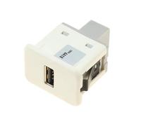 Chargeur USB Voiture Compatible Avec GMC Pour Canyon 2015 2016 2017 2018 2019 2020 Pour Yukon 2010 2011 2012 2013 2014 Adaptateur De Port USB Prise AUX 20986318(White)