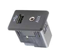 Chargeur USB Voiture Compatible Avec Nissan Pour Altima 2013 2014 2015 Pour Rogue Sport 2017 2018 2019 Remplacement De Voiture Entrée AUX Port De Prise USB 795405004