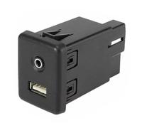 Chargeur USB Voiture Compatible Avec Opel Pour Astra K 2016 2017 2018 2019 2020 2021 2022 2023 2024 Connecteur De Prise USB AUX Audio De Voiture 13599456