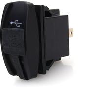 Chargeur USB,Voiture DC 12V-24V LED Bleue Double Chargeur USB Carling ARB interrupteurs à Bascule 5V 3.1A