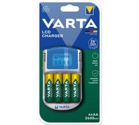 Chargeur Varta LCD Charger avec 4 piles AA 2600mAh