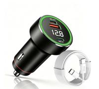 Chargeur Voiture 120W câble 1m pour Xiaomi Redmi POCO téléphone Tablette PC | Compatible avec Xiaomi,Redmi,POCO téléphone, tablette, ordinateur portable, montre, Buds Hypercharge 120W charge rapide