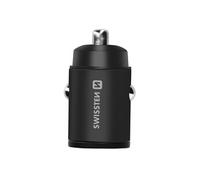 Chargeur Voiture 30W Double Port USB-C Power Delivery Compact Noir