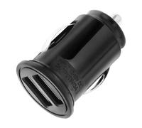 Chargeur Voiture Allume Cigare Smartphone et Tablette 2 Ports USB 3A Noir