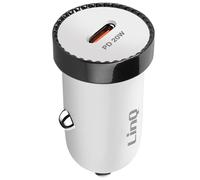 Chargeur Voiture Allume cigare USB-C 20W Power Delivery Compact Blanc