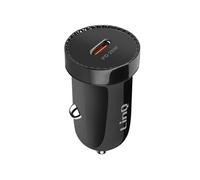 LinQ Chargeur voiture allume-cigare Compact USB C 20W Power Delivery Noir