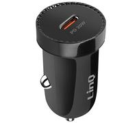 LinQ Chargeur voiture allume-cigare Compact USB C 20W Power Delivery Noir