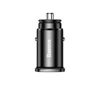 Baseus Chargeur allume-cigare 5A - Charge rapide USB/USB Type C - Noir