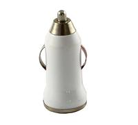 Chargeur Voiture Blanc Compatible avec Sony Xperia X/X Performance - Chargeur Voiture Auto Allume Cigare Phonillico®
