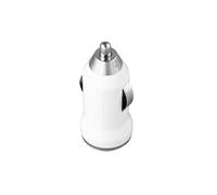 Chargeur Voiture Blanc pour Apple iPhone 4 / 4S / 3G / 3GS - Chargeur Universel Port Micro USB Data Chargeur Voiture Auto Allume Cigare