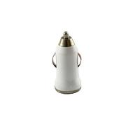 Chargeur Voiture Blanc pour Samsung Galaxy A5 2016 A510 - Chargeur Universel Port Micro USB Data Chargeur Voiture Auto Allume Cigare