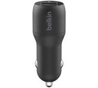 Chargeur voiture Boost Charge 2 USB A 2x12W Belkin blanc