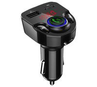 Chargeur voiture double USB A+C avec transmetteur FM 25W Bigben