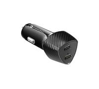 Chargeur Voiture Double USB-C 40W Power Delivery Elégant Carbone Forcell Carbone