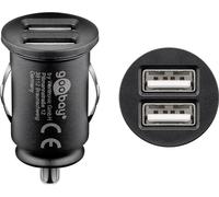 Chargeur voiture Dual-USB 2xUSB 12W max 2.4A 44177