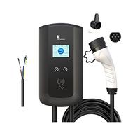 Chargeur Voiture Electrique, Station de charge EV Type2 câble 32A EVSE Wallbox véhicule électrique chargeur de voiture montage mural APP contrôle 7KW 11KW 22KW(7.6kw 32A 1 Phase)