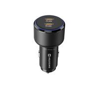 Chargeur Voiture Fast Charging 50W 2x USB-C Power Delivery Swissten Noir