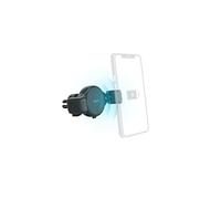 Hama Chargeur sans fil 10 W raccordement magnétique Qi Wireless Charging gris pour voiture avec support pour smartphone