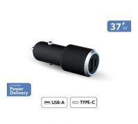Chargeur voiture - Force Power Lite - Double Chargeur 37W - USB C 25W - USB A 12W - Recharge rapide