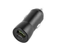Chargeur Voiture pour Samsung Galaxy A15, A25, A55, A35, A05s / S24+, S24, S24 Ultra, S23 F... Double Port USB & USB-C, Charge Rapide 20W