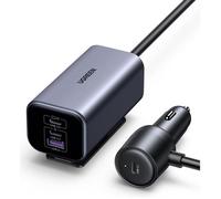 UGREEN Chargeur allume-cigare GaN 150W - 3x USB-C + 1x USB-A - Noir