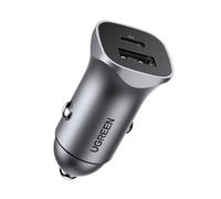 Ugreen 30780 chargeur d'appareils mobiles Universel Noir Allume-cigare Charge rapide Auto