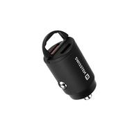 Chargeur Voiture Ultra-compact avec Sorties USB-C et USB 30W Nano Swissten Noir