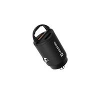 Chargeur Voiture Ultra-compact avec Sorties USB-C et USB 30W Nano Swissten Noir