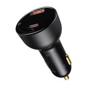 Chargeur Voiture Ultra Rapide Baseus 100W USB USB-C Noir Quick Charge
