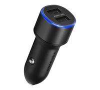 Chargeur Voiture Universel 2 Ports USB 2A Fast Charge Original Samsung Noir