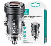 Chargeur voiture - USAMS - C35 - 45W - USB-C et USB-A - Charge rapide et sécurité avancée