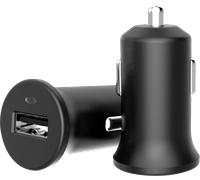 Chargeur voiture USB A 2.1A FastCharge Noir WOW