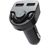 Bigben Connected Émetteur Bluetooth FM et chargeur voiture USB 2.4A FastCharge Noir
