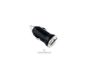 Chargeur voiture USB - BALTAZAR PHONE - pour SAMSUNG Trend Lite - Noir - Format mini - 5V/1A