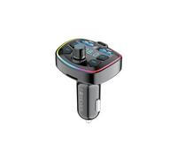 Chargeur Voiture USB-C/2 USB-A 20W, Transmetteur FM Bluetooth et Micro-SD