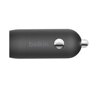 Chargeur Voiture USB-C 20W Power Delivery Charge Rapide Compact Belkin Noir