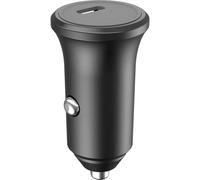 Bigben Connected Chargeur de voiture USB-C 25W PD 3A 100% de plastique recyclé Noir