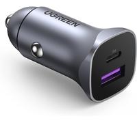 Chargeur Voiture Usb C Pd Qc 3.0 Pps 30W 25W 20W Chargeur Allume Cigare Compatible Avec Galaxy S22 Plus S21 Ultra S20 Fe A53 A52S Ipad Pro Iphone 13 12 11 Pro Tablette Gps