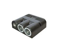 Chargeur Voiture Usb Et Prise Allume Cigare Femelle X2