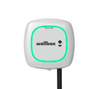 Chargeur Wallbox Pulsar Plus pour véhicules électriques - Puissance réglable jusqu'à 7.4 KW, câble de Charge Type 2, Wi-FI et Bluetooth, OCPP