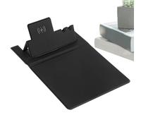 Chargeur Wi-Fi Tapis de souris - Bloc de bureau 15 W pour plusieurs appareils mobiles | Tapis de bureau en cuir synthétique | Tapis de souris à charge rapide pour bureaux à domicile Performance