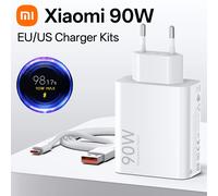 Chargeur Xiaomi 90W Original Hypercharge Combo Câble de Charge Rapide Type C pour Xiaomi 15T Pro 15 17 Ultra 14 13 Ultra POCO X7 Pro