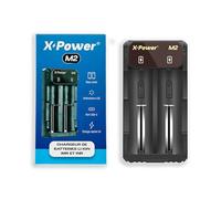 Chargeur XPower Double pour accus 18650/20700/21700 - Chargeur M2 - X Power - Recharge USB
