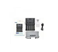 Chargeur - XTAR - VC4SL - Port USB Type-C - Charge rapide QC3.0 - Compatible Li-ion et Ni-MH