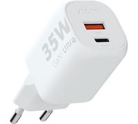 XEC035 - Adaptateur secteur - GaN2 Ultra - 35 Watt - PD, QC 3.0 - 2 connecteurs de sortie (USB, 24 pin USB-C)