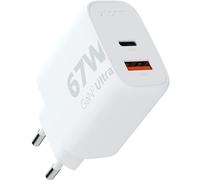 Xtorm Adaptateur secteur XEC067 - GaN2 Ultra 67 Watt PD QC 3.0 2 sorties (USB, 24 pin USB-C)