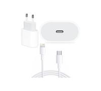 Chargeur - YUAN YUAN - iPhone XS - 18W Charge Rapide - USB-C vers Lightning - Câble 1m