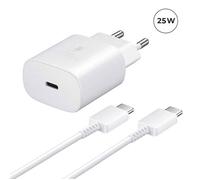 Chargeur - Yuan Yuan - Pour Xiaomi Poco X5 Pro 5G (6.67"") - 25W - USB-C - Câble 1m Blanc