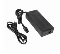 Chargeurs 42v 2a Pour Scooter éLectrique, Adaptateur à 3 Broches En Ligne Pour Batterie Au Lithium 36v